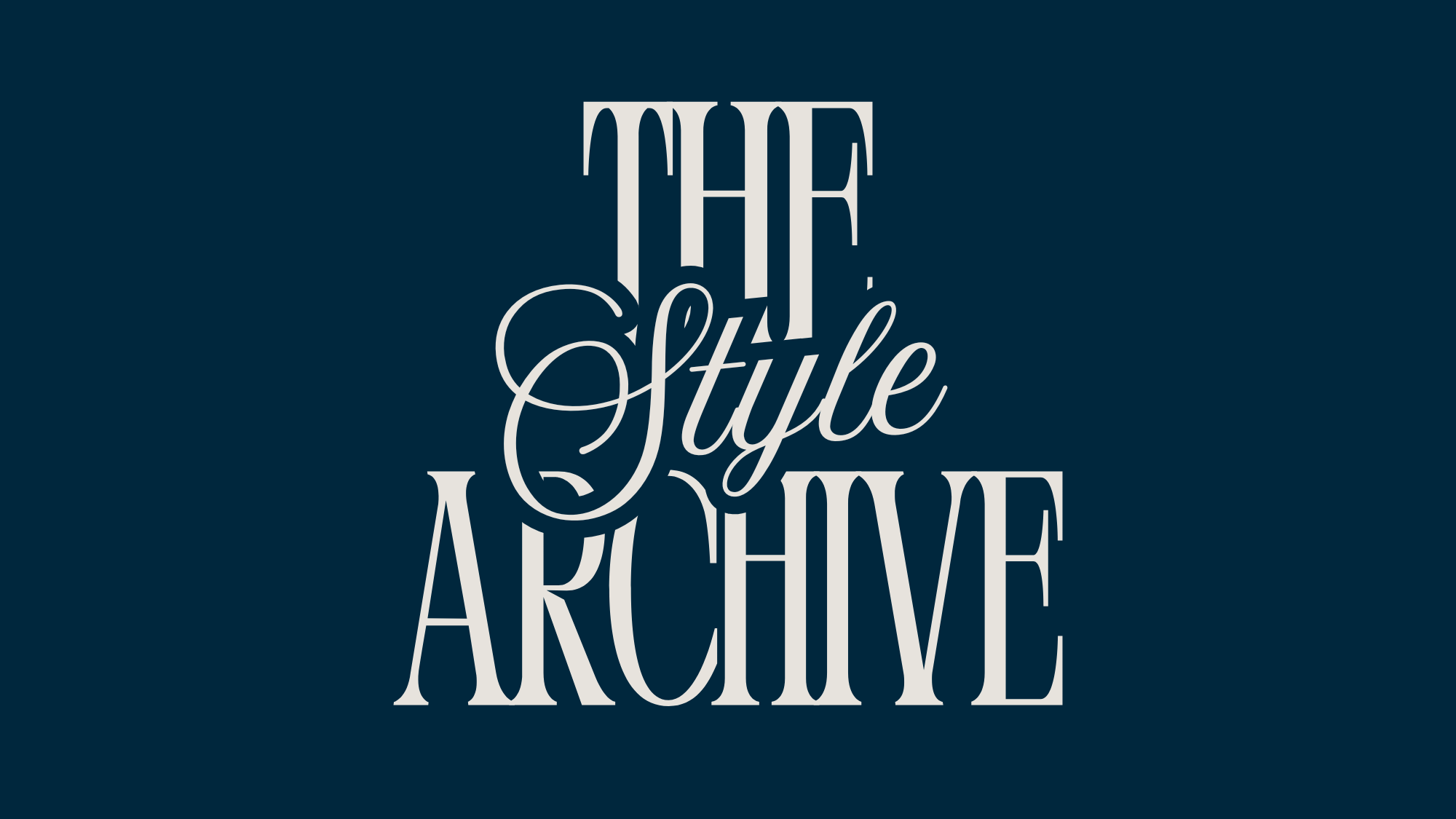 THE STYLE ARCHIVE